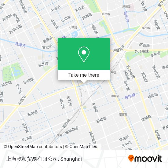 上海乾颖贸易有限公司 map