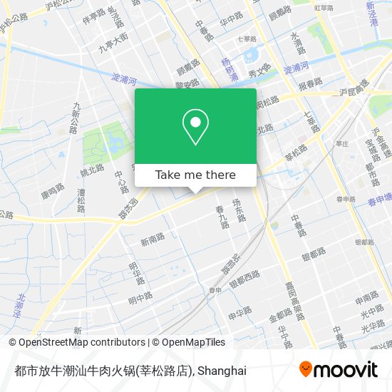 都市放牛潮汕牛肉火锅(莘松路店) map