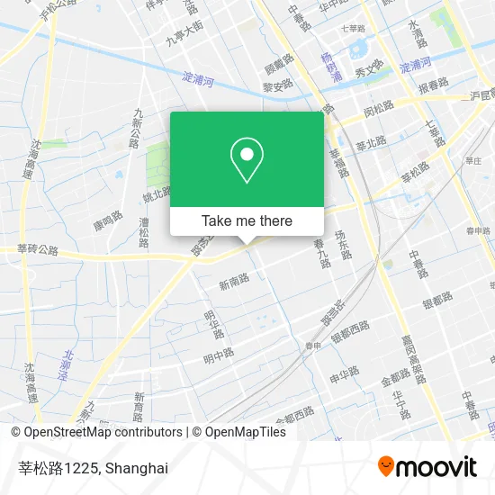 莘松路1225 map