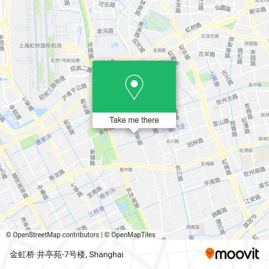 金虹桥·井亭苑-7号楼 map