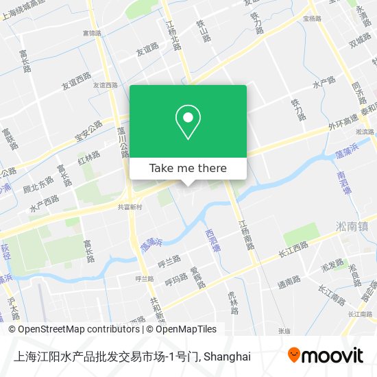 上海江阳水产品批发交易市场-1号门 map