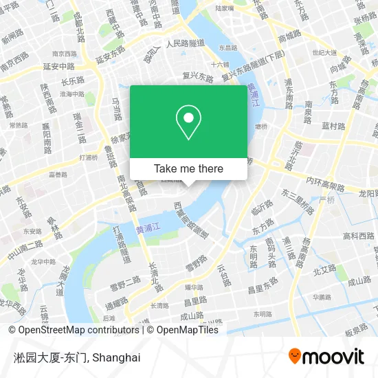 淞园大厦-东门 map