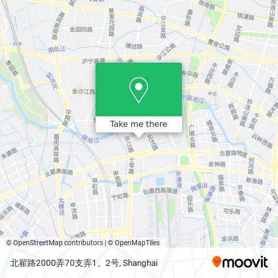 北翟路2000弄70支弄1、2号 map