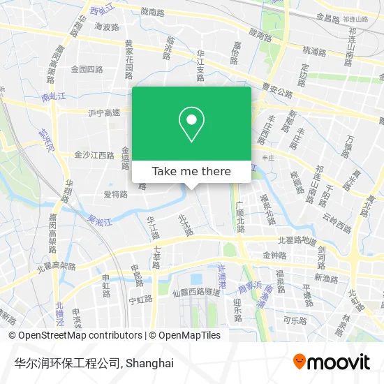 华尔润环保工程公司 map