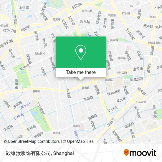 毅维汝服饰有限公司 map