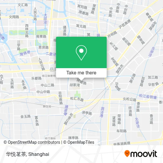华悦茗茶 map