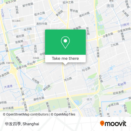华发四季 map