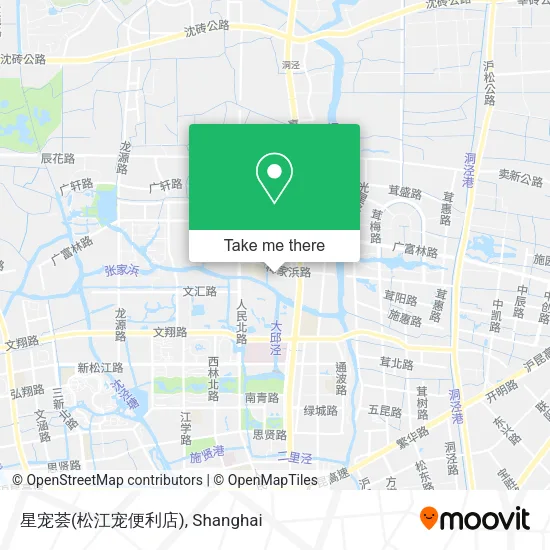 星宠荟(松江宠便利店) map