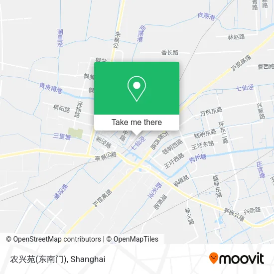 农兴苑(东南门) map