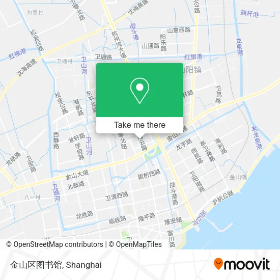 金山区图书馆 map