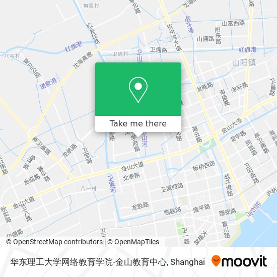 华东理工大学网络教育学院-金山教育中心 map