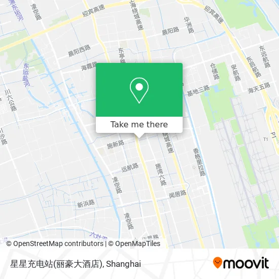 星星充电站(丽豪大酒店) map