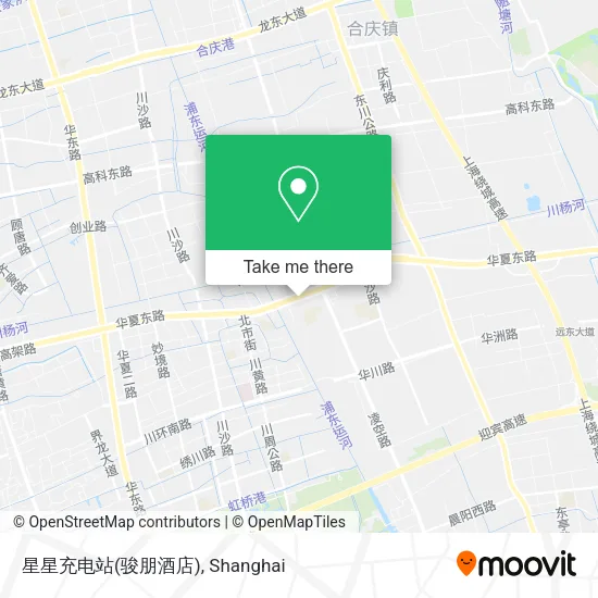 星星充电站(骏朋酒店) map