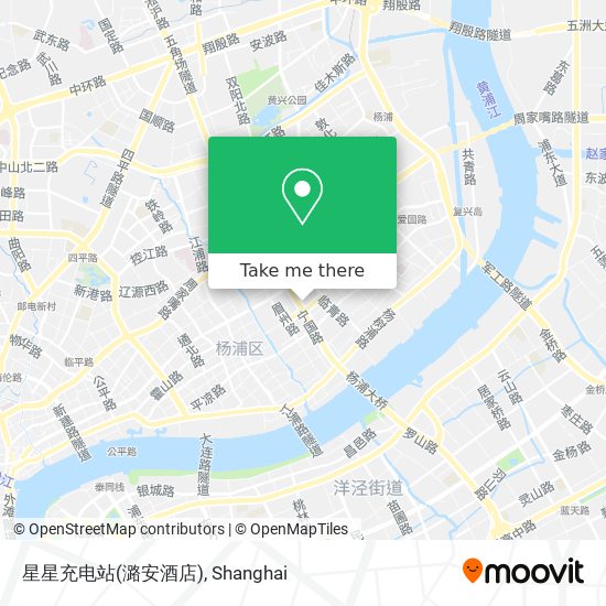 星星充电站(潞安酒店) map