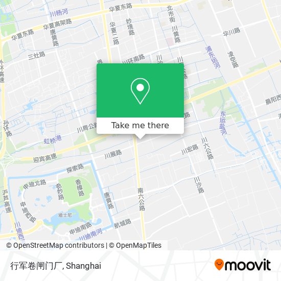 行军卷闸门厂 map