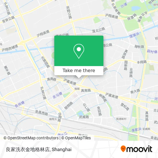 良家洗衣金地格林店 map