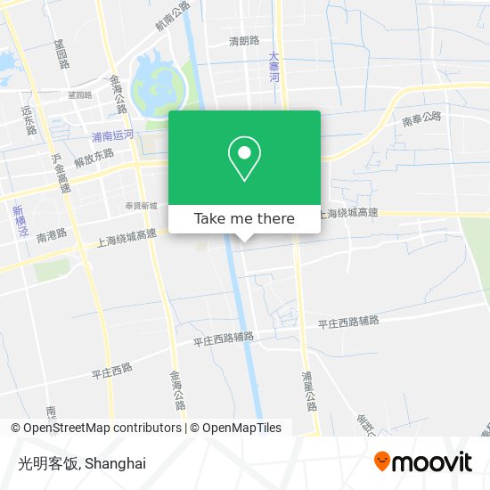 光明客饭 map