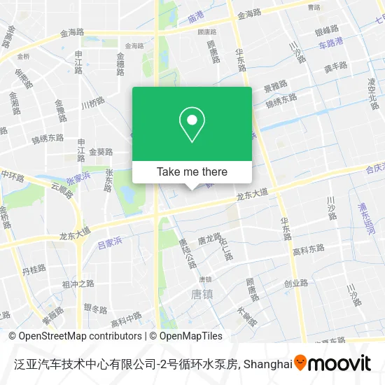 泛亚汽车技术中心有限公司-2号循环水泵房 map