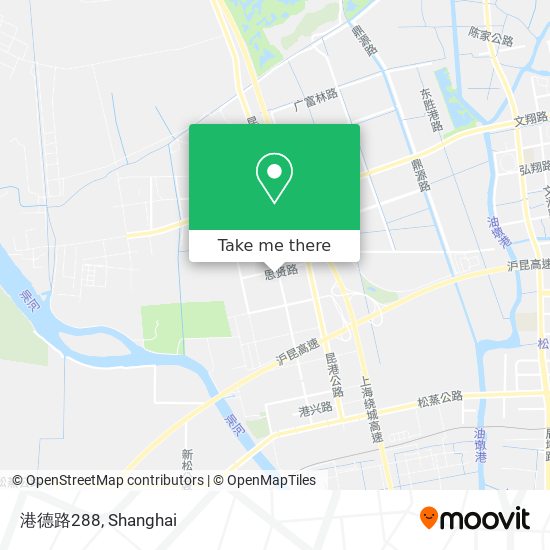 港德路288 map