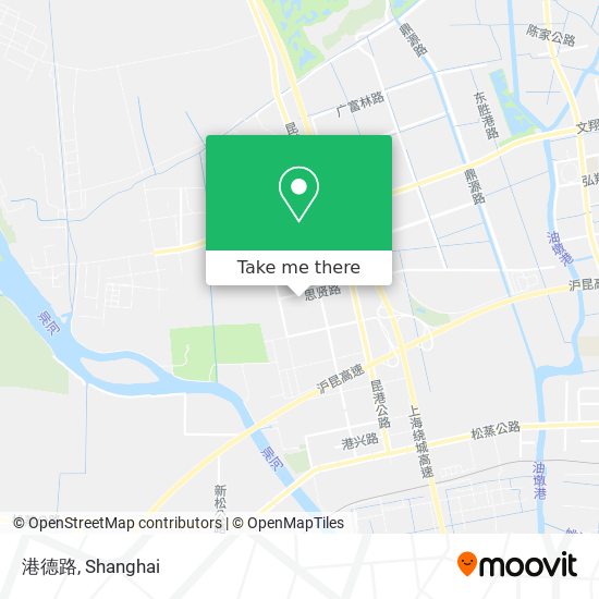 港德路 map
