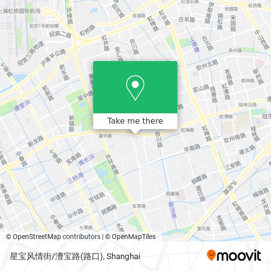 星宝风情街/漕宝路(路口) map