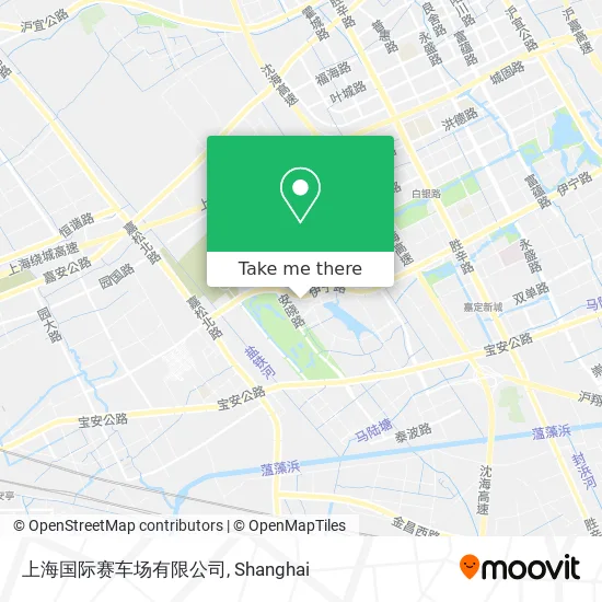 上海国际赛车场有限公司 map