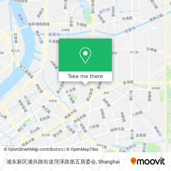 浦东新区浦兴路街道菏泽路第五居委会 map