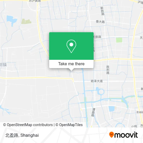 北盈路 map