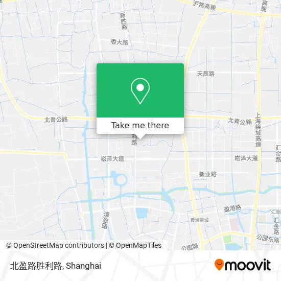 北盈路胜利路 map