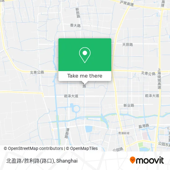 北盈路/胜利路(路口) map