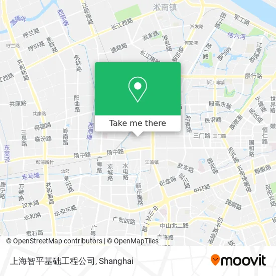 上海智平基础工程公司 map