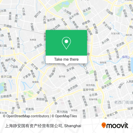 上海静安国有资产经营有限公司 map