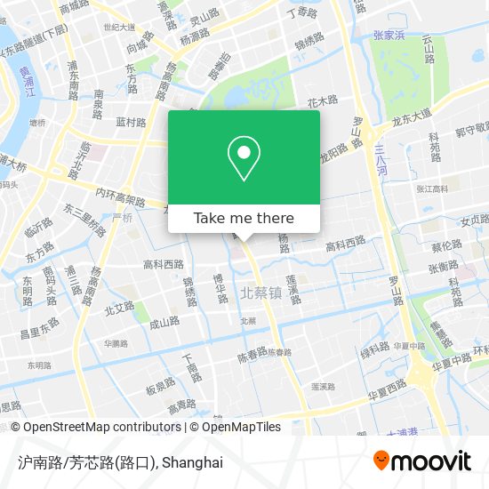 沪南路/芳芯路(路口) map