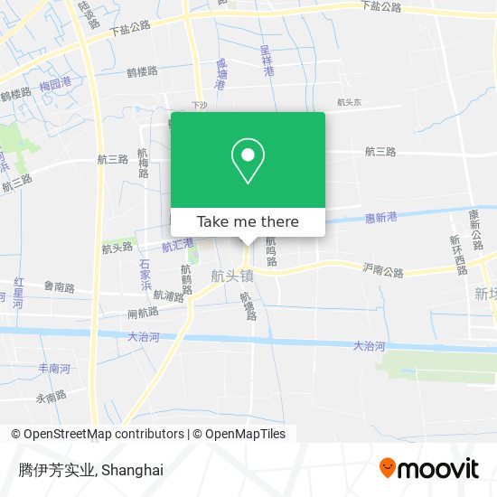 腾伊芳实业 map