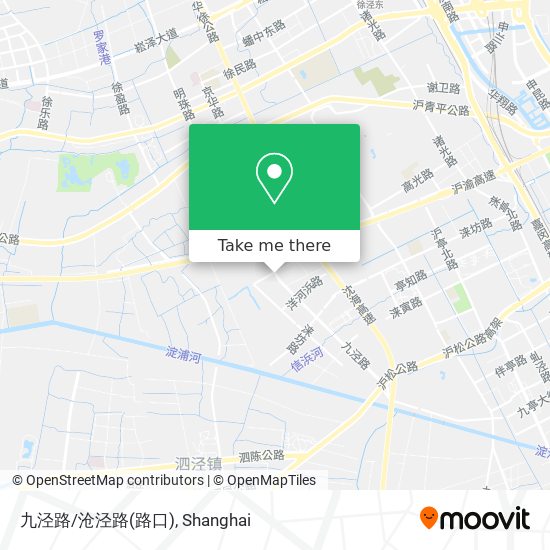 九泾路/沧泾路(路口) map