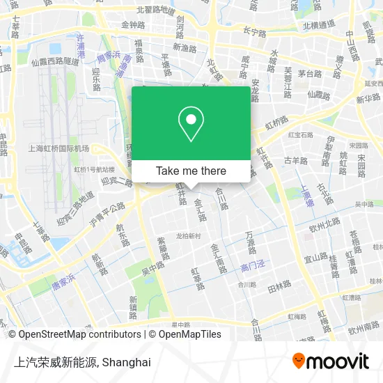 上汽荣威新能源 map