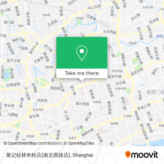 黄记桂林米粉店(南京西路店) map