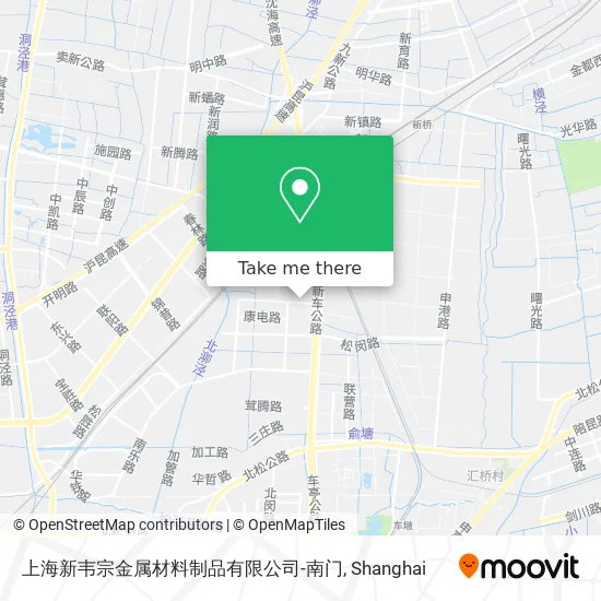 上海新韦宗金属材料制品有限公司-南门 map