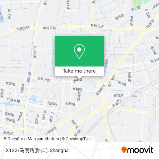 X122/马明路(路口) map