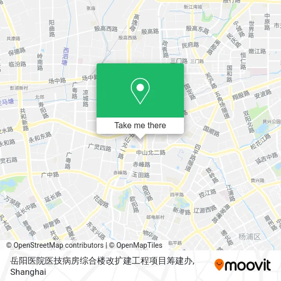 岳阳医院医技病房综合楼改扩建工程项目筹建办 map