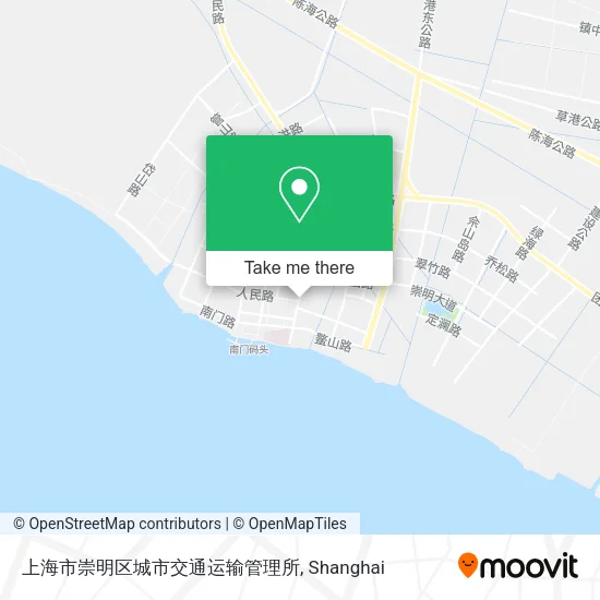 上海市崇明区城市交通运输管理所 map