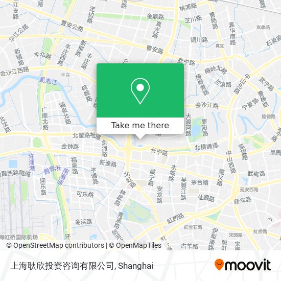 上海耿欣投资咨询有限公司 map