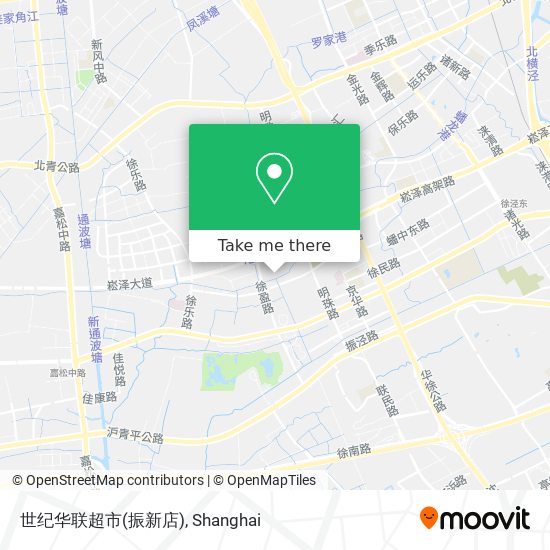 世纪华联超市(振新店) map