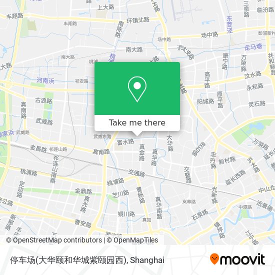 停车场(大华颐和华城紫颐园西) map