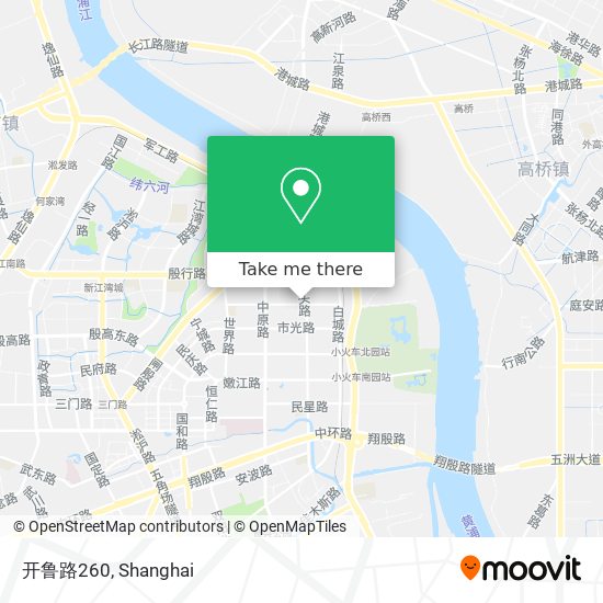 开鲁路260 map
