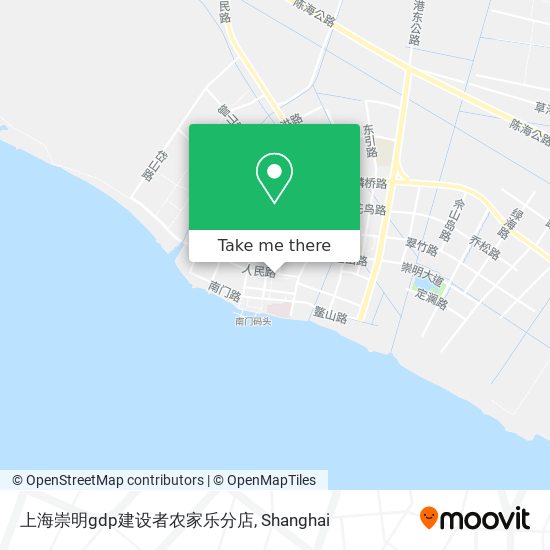 上海崇明gdp建设者农家乐分店 map