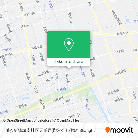川沙新镇城南社区天乐居委综治工作站 map