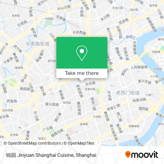 锦园 Jinyuan Shanghai Cuisine map