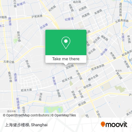 上海健步楼梯 map