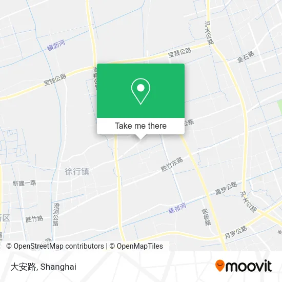 大安路 map